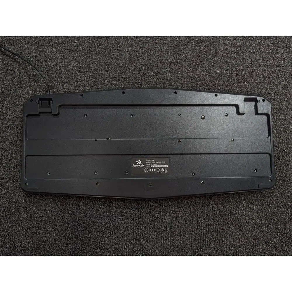 Redragon Wired Gaming Keyboard Model S101-3 Black Backlite RGB Tested